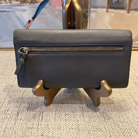 See by Chloe Grey Polina Continental Soft Leather Long Wallet - Picture 9 of 9